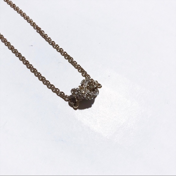 Kate Spade - Pave Knot Necklace - Picture 4 of 4
